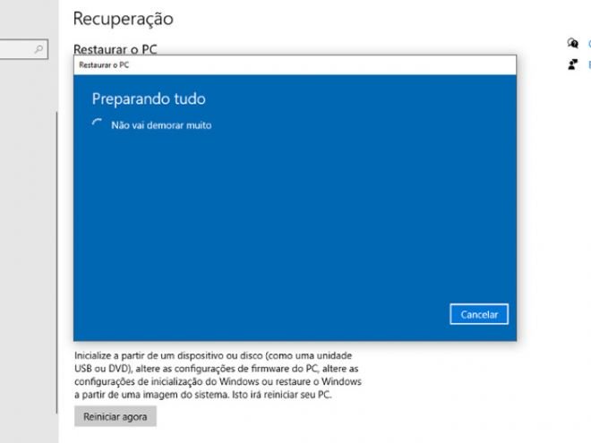 Como formatar o Windows 10 - 8