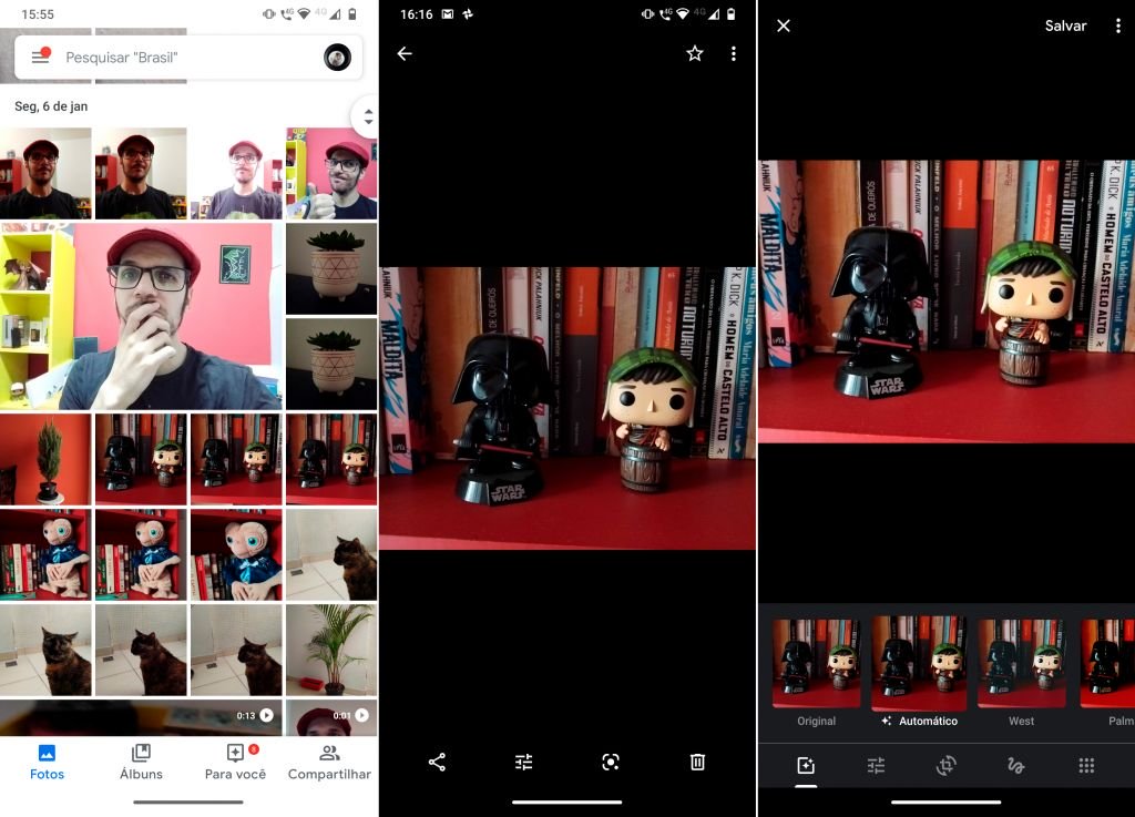 Como melhorar imagens pelo celular usando o app Google Fotos - 2