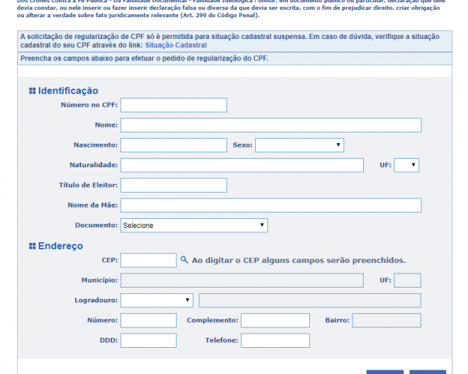 Como regularizar o CPF pela internet - 5