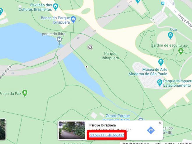 Como usar coordenadas no Google Maps - 3