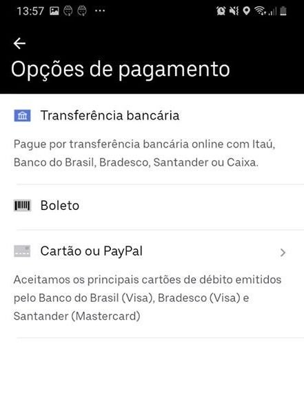Como usar o Uber Cash e colocar dinheiro no app - 4
