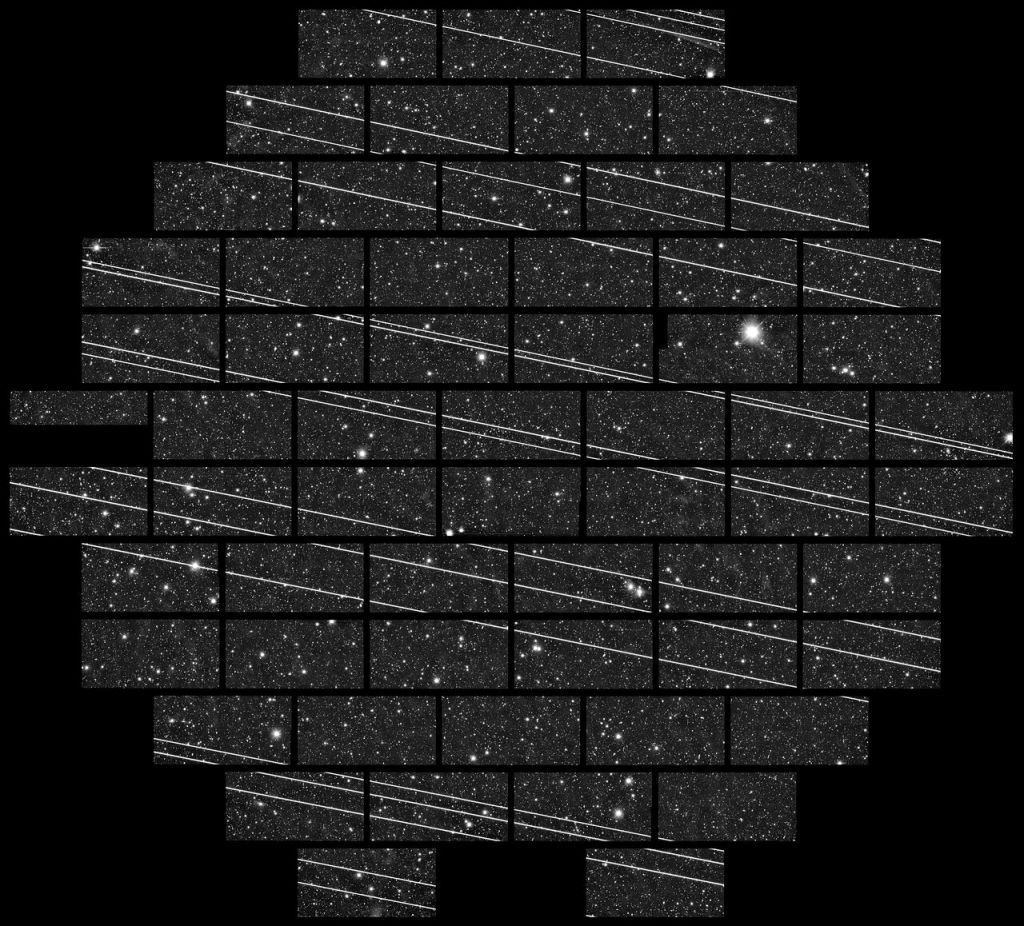 Constelações de satélites prejudicam observações astronômicas, alerta a IAU - 2