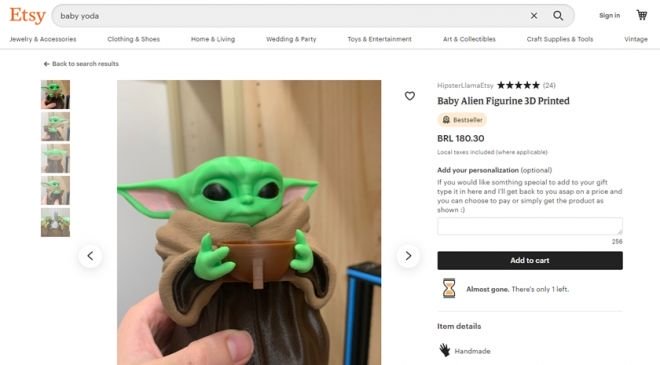 Disney declara guerra contra bonecos falsificados do Bebê Yoda - 2