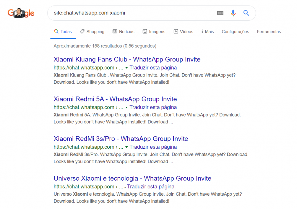 Grupos secretos do WhatsApp são facilmente encontrados na busca do Google - 2