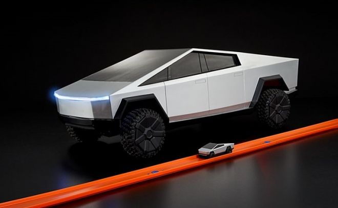 Hot Wheels anuncia dois modelos do Tesla Cybertruck, com janela quebrada e tudo - 3