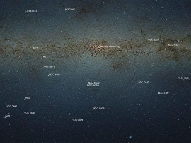 Imagem incrível de 9 gigapixels revela detalhes do centro da Via Láctea - 2