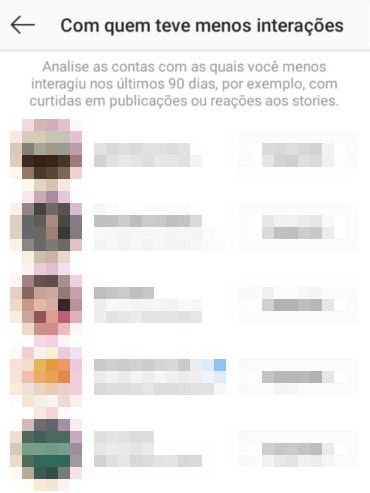 Instagram: como deixar de seguir quem interage pouco com você - 4