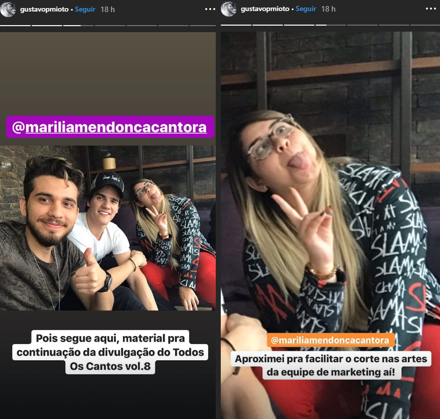 Marília Mendonça mostra foto comprometedora de Gustavo Mioto e cantor revida - 2