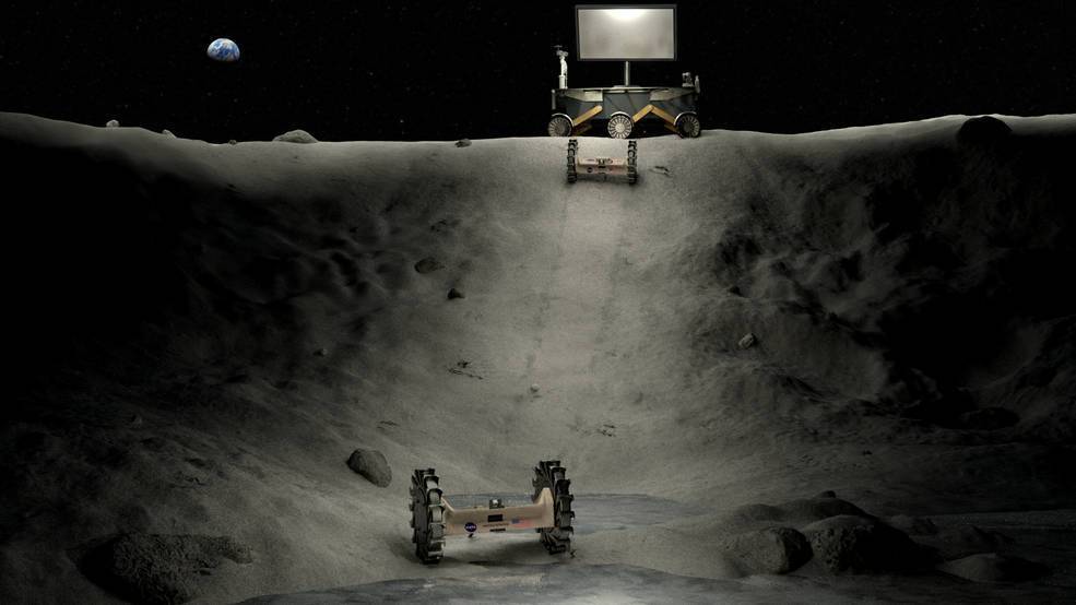 NASA seleciona projetos de estudantes para explorar os polos da Lua até 2023 - 2