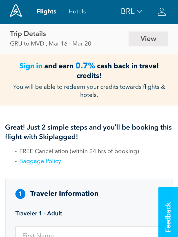 Skiplagged: como usar o app para encontrar passagens aéreas - 11