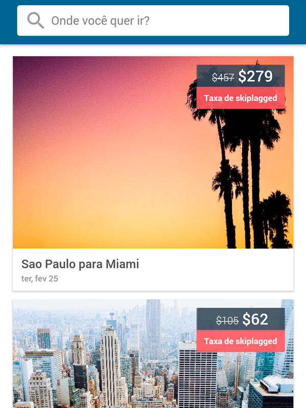 Skiplagged: como usar o app para encontrar passagens aéreas - 2