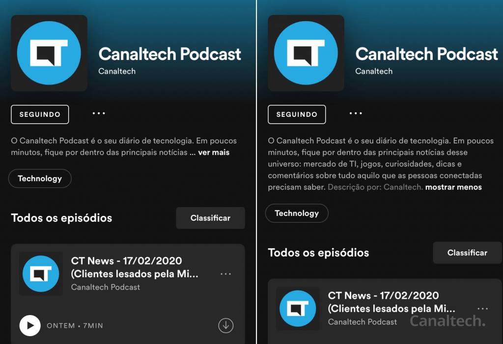 Spotify reformula design da aba de podcasts para atrair mais ouvintes - 2