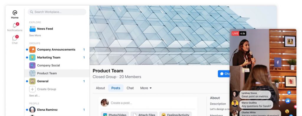 Workplace: Facebook lança sua versão corporativa no Brasil - 2