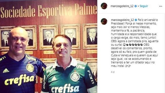 10 personalidades do futebol que já demonstraram apoio ou repúdio a Bolsonaro - 2