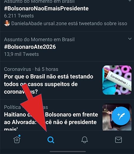 Como acessar os Trending Topics do Twitter em qualquer celular - 2