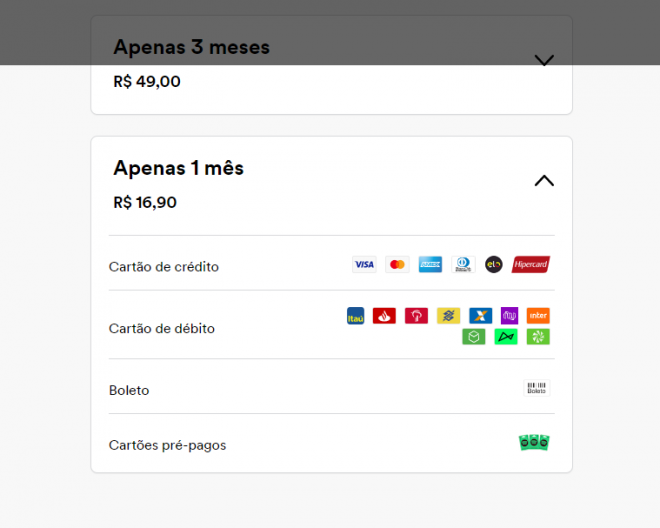 Como pagar Netflix, Spotify, HBO Go e outros streamings sem cartão de crédito - 5