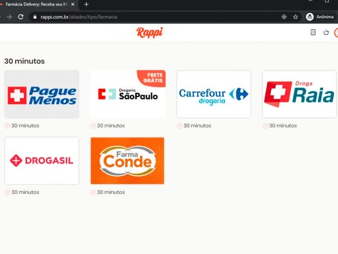 Como usar o Rappi para pedir remédio em farmácias 24 horas - 7