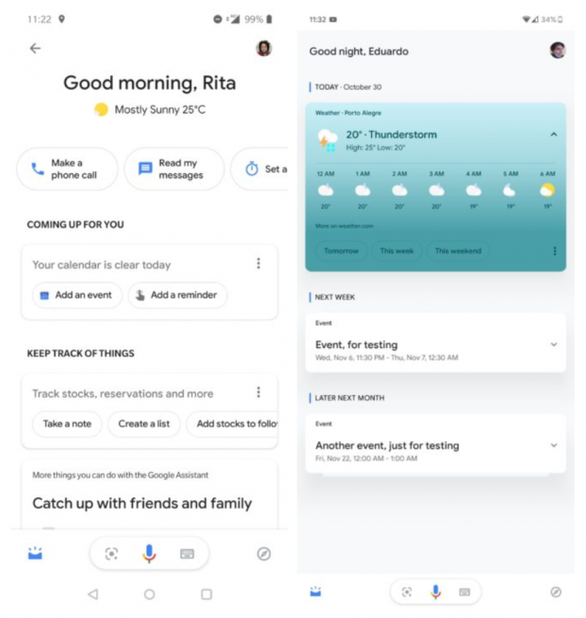 Google libera novo design do Assistente com cards que destacam o que interessa - 2