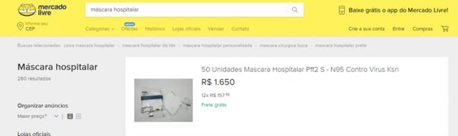 Mercado Livre tenta coibir alta de preços em itens como álcool em gel e máscaras - 4