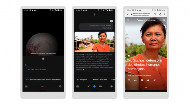 Mulheres Incríveis | Google Assistente tem recurso exclusivo em março - 2