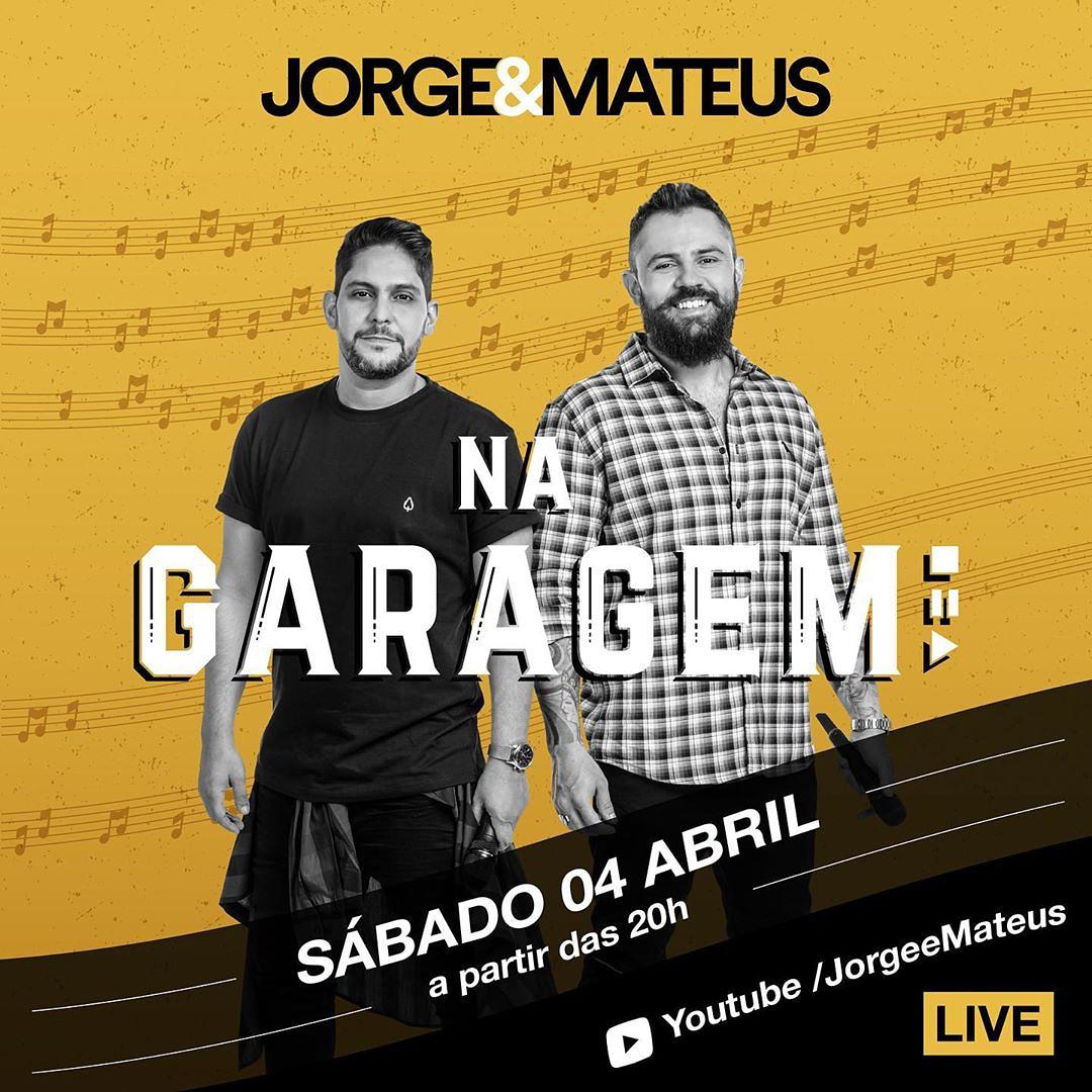 Prepare o seu coração: Jorge & Mateus realizarão show online no próximo sábado (4)! - 2