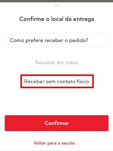 Receber sem contato físico: como usar no iFood, Rappi e Uber Eats - 5