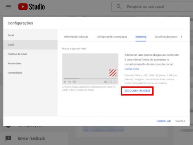 Saiba como colocar marca d'água em vídeos do YouTube - 5