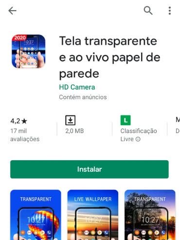 Saiba como deixar a tela do celular transparente usando um app para Android - 2