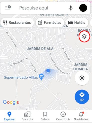 Saiba como ver o mapa do Google Maps no modo satélite no celular e PC - 2