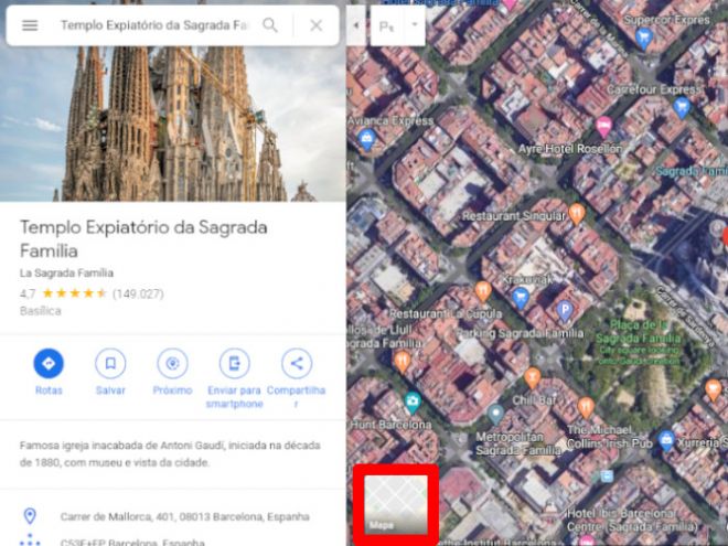 Saiba como ver o mapa do Google Maps no modo satélite no celular e PC - 7