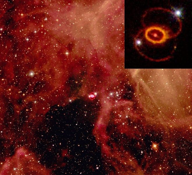 Supernova de 1987 era uma supergigante azul formada pela fusão de duas estrelas - 2