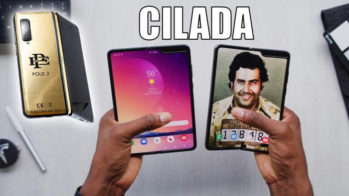 Youtuber revela a fraude do celular dobrável de Pablo Escobar - 1
