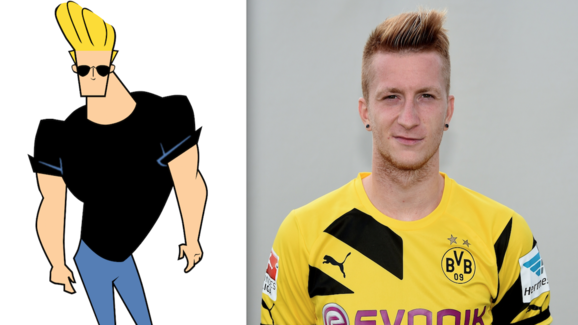 10 jogadores que se parecem com personagens de desenho animado - 8