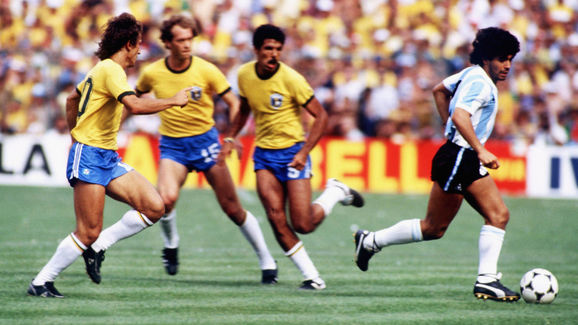 Diego Armando Maradona,Zico,Falcao,Toninho Cerezo