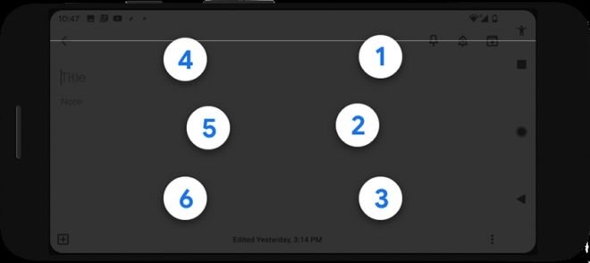 Android melhora acessibilidade para cegos com novo teclado digital em braille - 2