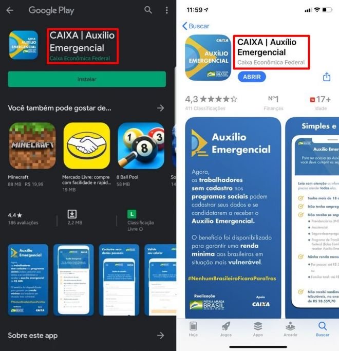 Auxílio emergencial: apps falsos para Android tentam roubar dados de usuários - 3