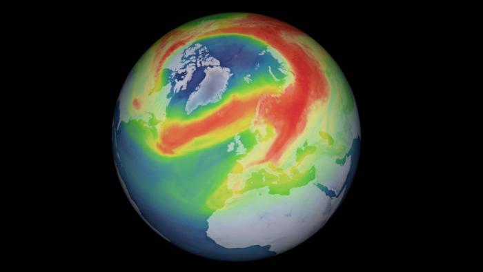 Buraco enorme na camada de ozônio no Polo Norte fecha depois de um mês - 1