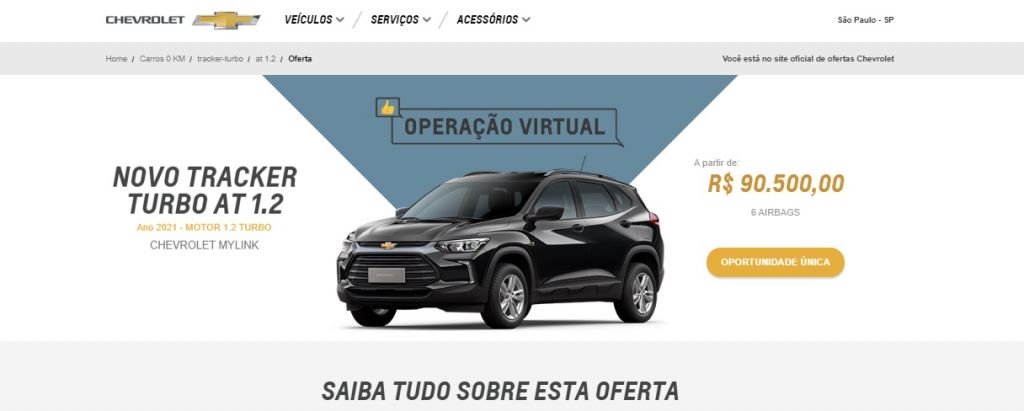 Chevrolet lança serviço online para venda de carros com test-drive delivery - 2