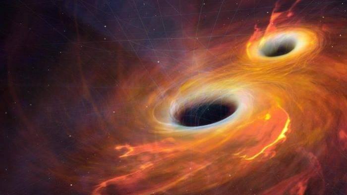 Colisão rara entre dois buracos negros de massas desiguais surpreende cientistas - 1
