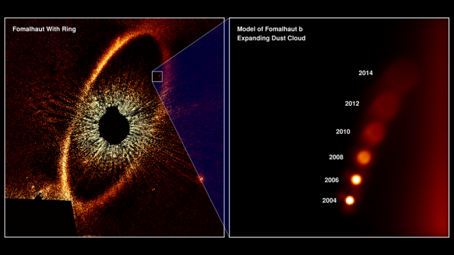 Colisão rara? Um planeta inteiro desapareceu nas observações do Hubble! - 2