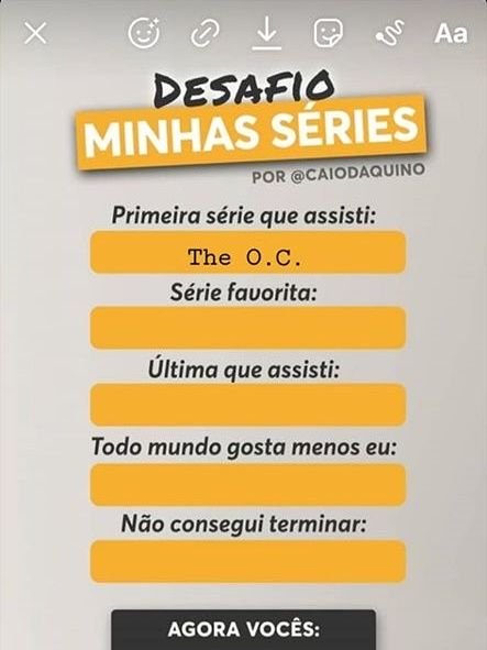 Como criar e participar do “desafio minhas séries” no Instagram - 7