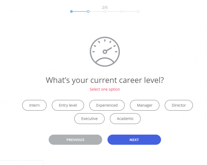 Como criar um currículo online e gratuito usando a plataforma Kickresume - 5