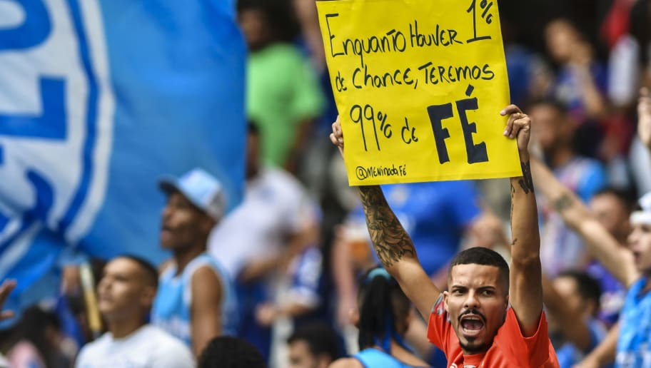 Cruzeiro deve 'pai de santo' por ajuda contra o rebaixamento para a Série B - 1