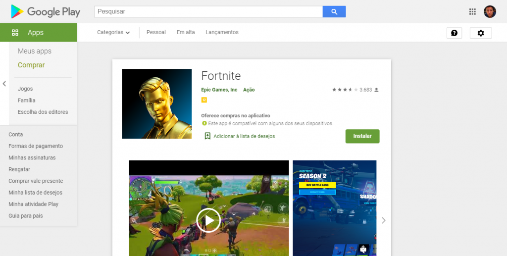 Epic Games enfim disponibiliza Fortnite para download na Play Store - 2