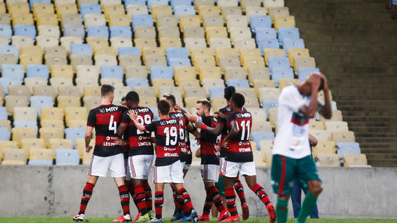 Flamengo v Portuguesa Play the Carioca State Championship With Closed Doors as a Precautionary Measure Against the Coronavirus