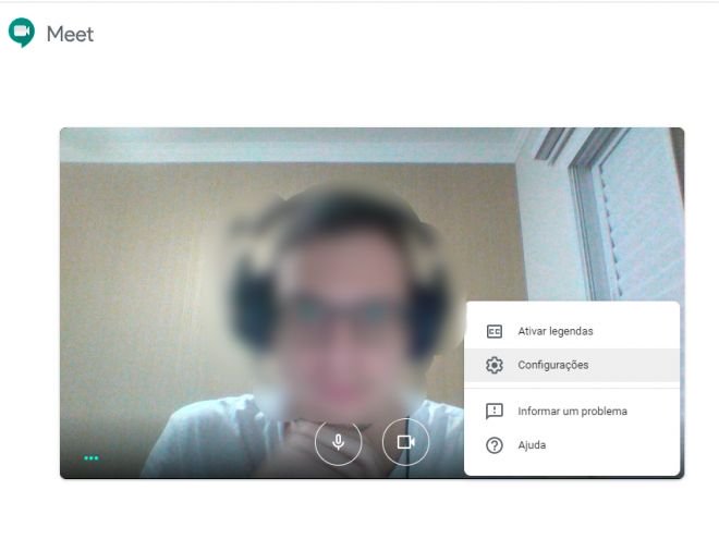 Google Meet: como alterar as configurações de áudio e vídeo - 2