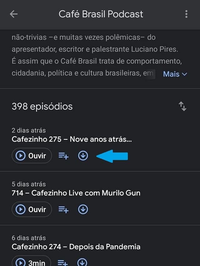 Google Podcasts: como explorar o app e ouvir seus episódios favoritos no celular - 5