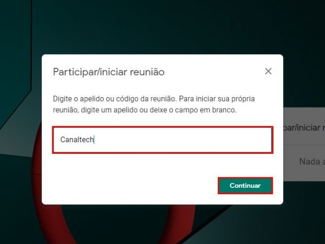 Hangouts Meet: como iniciar uma chamada de vídeo ou áudio - 3