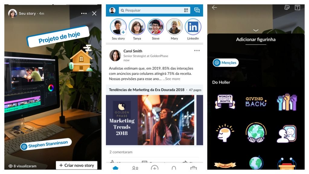 LinkedIn Stories | Brasil é o primeiro país a receber novo recurso - 2