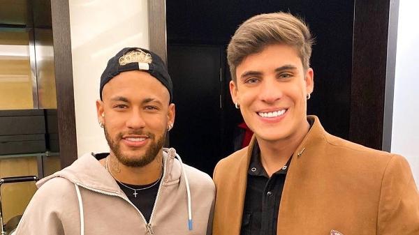 Tiago Ramos, novo namorado de Nadine, e Neymar - Reprodução/Instagram